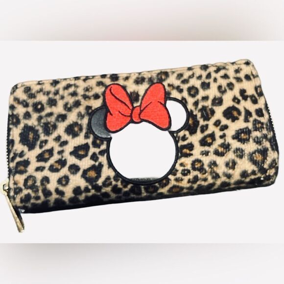 Disney Minnie Mouse 3/4 Zip Wallet - Picture 1 of 3